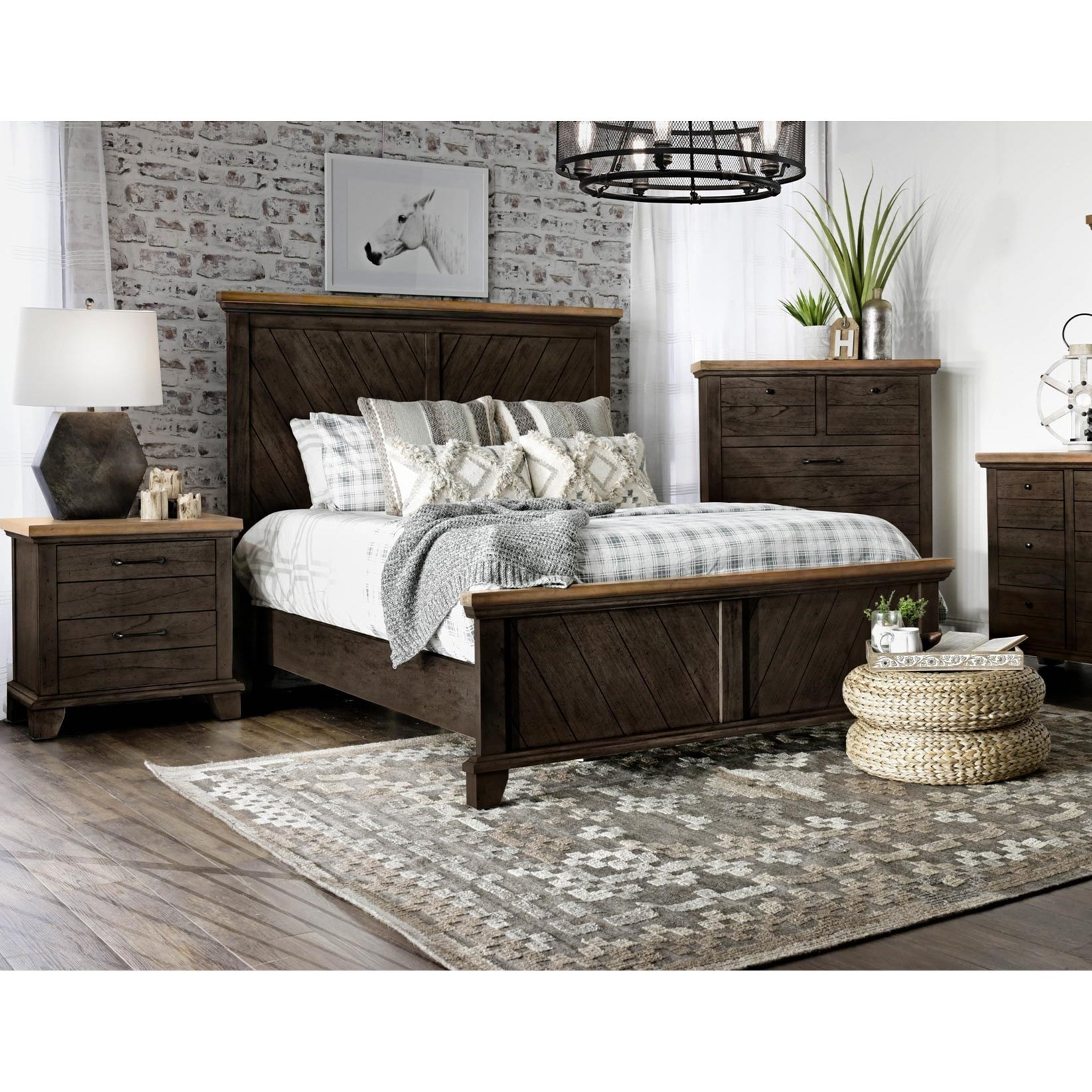 Steve silver bear creek king bedroom set cheap